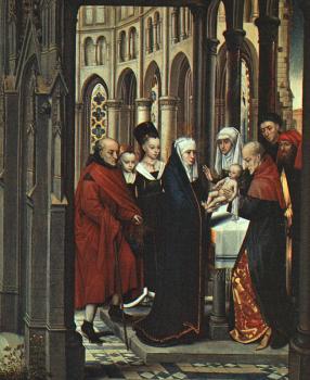 Hans Memling : The Presentation in the Temple